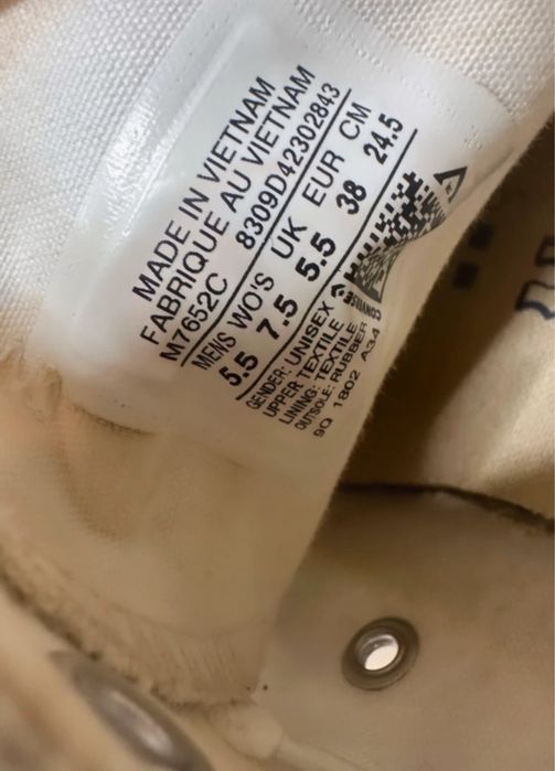 Buty Converse białe damskie trampki