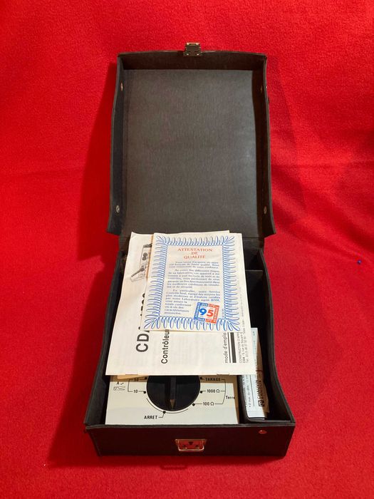 Medidor resistência de terra analógico Chauvin Arnoux