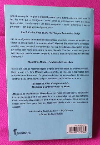As 15 Leis do Crescimento Pessoal - John C. Maxwell