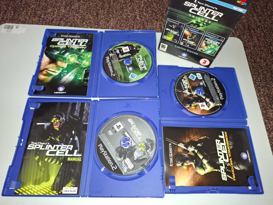 Splinter Cell Trilogy Limited Edition - Sony PS2