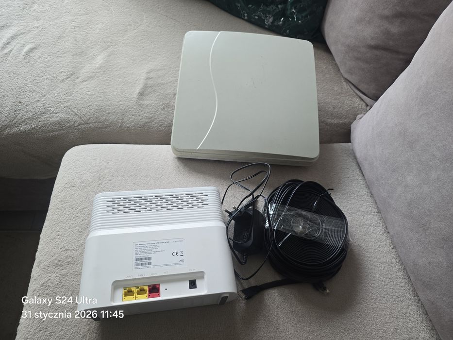 Router z antena zewnętrzną