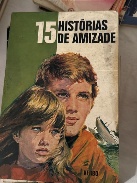 Lote de 9 Livros da Coleção Série 15 - Editorial Verbo (Anos 80)