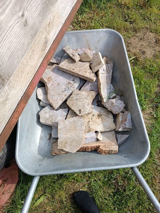 Marmur łamany ok 30m²