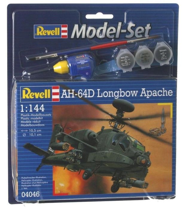 Model-Set. AH-64D Longbow Apache Revell oprawa: pudełko