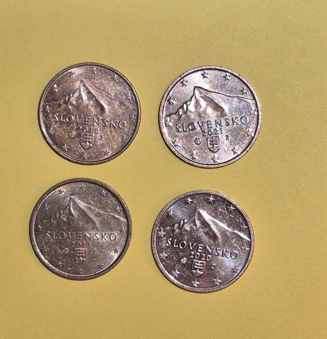 Conjunto Moedas 2cent