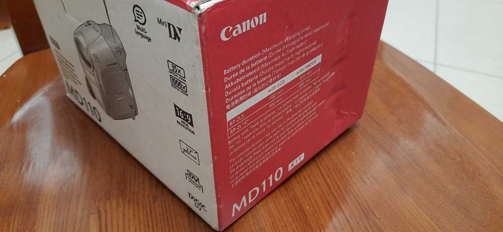 Цифровая видеокамера Canon MD110 новая в коробке с паспортом