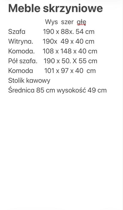 Meble skrzyniowe