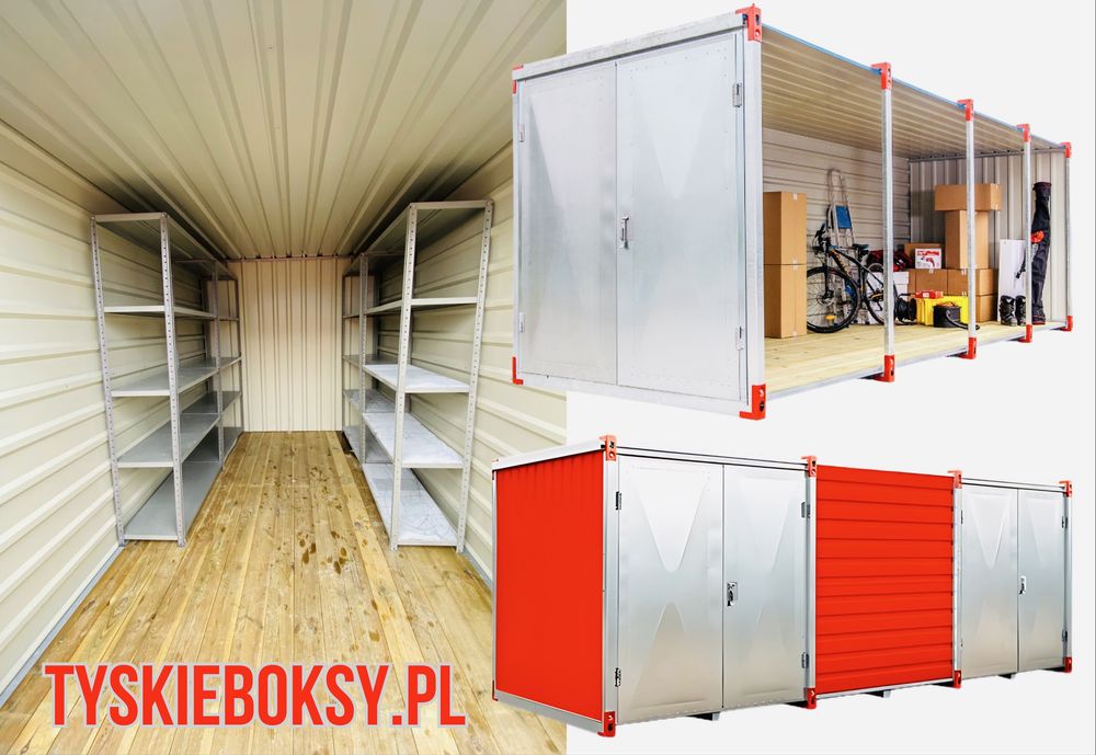 Boksy magazynowe, garaże, magazyny na wynajem