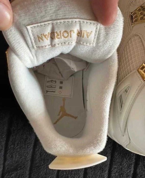 Jordan 4 cale biale meskie buty sportowe jordan modne 36-46