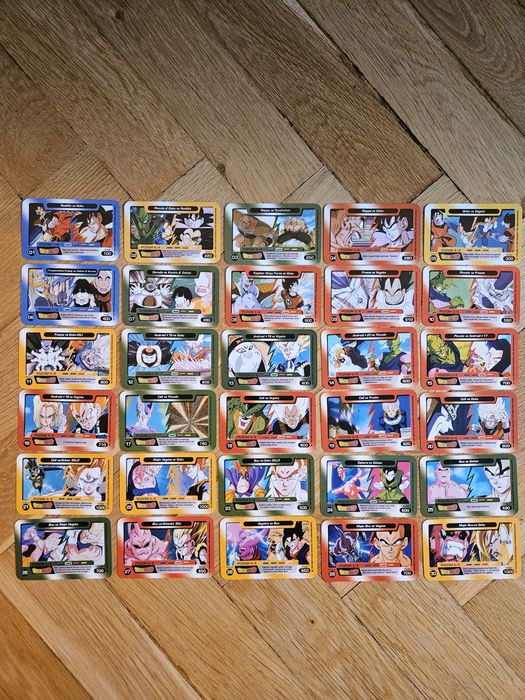 Wszystkie karty DRAGON BALL CHIO (202/202 sztuki bez powtórek)