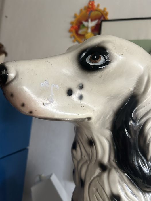 Grande cão em ceramica 70 cm