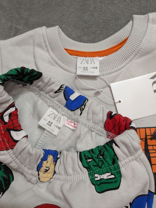 Костюм для хлопчика Zara на 4-5 років Супергерої marvel