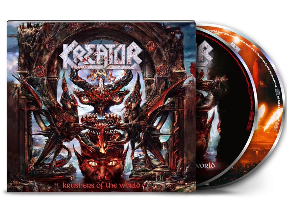 Kreator „Krushers of the World“ 2CD Виданий 16.01.2026 Запакований