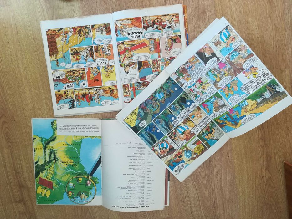 Livros do Asterix Antigos