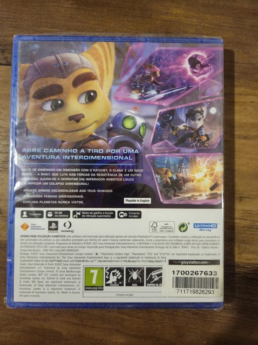Jogo PS5 Ratchet & Clank: Uma Dimensão à Parte