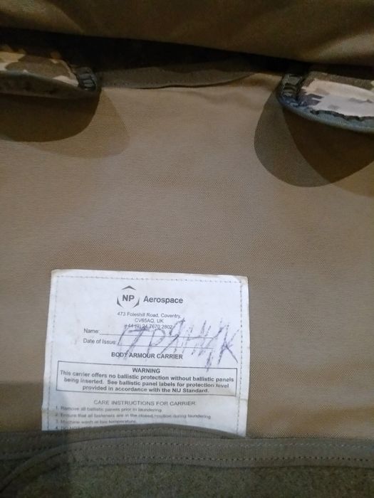 плитоноска NP Aerospace