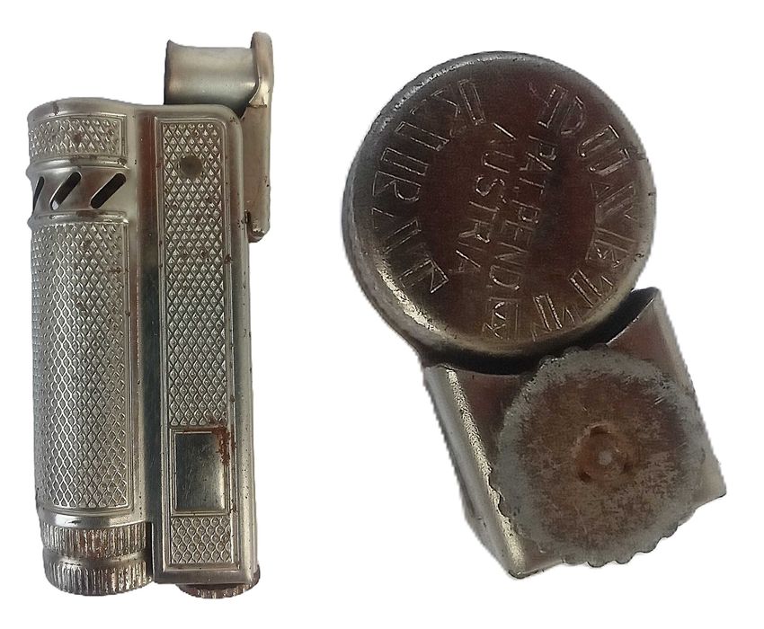 Colecção de Isqueiros Antigos (14) de Mesa e Bolso