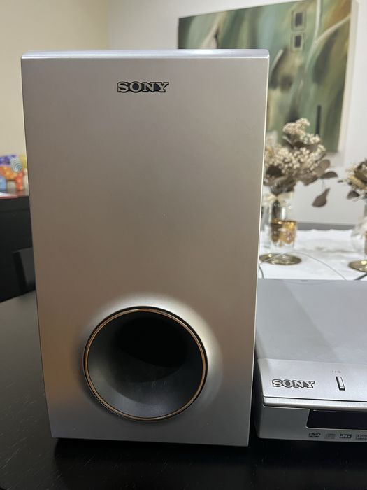Leitor de DVD Sony e Colunas