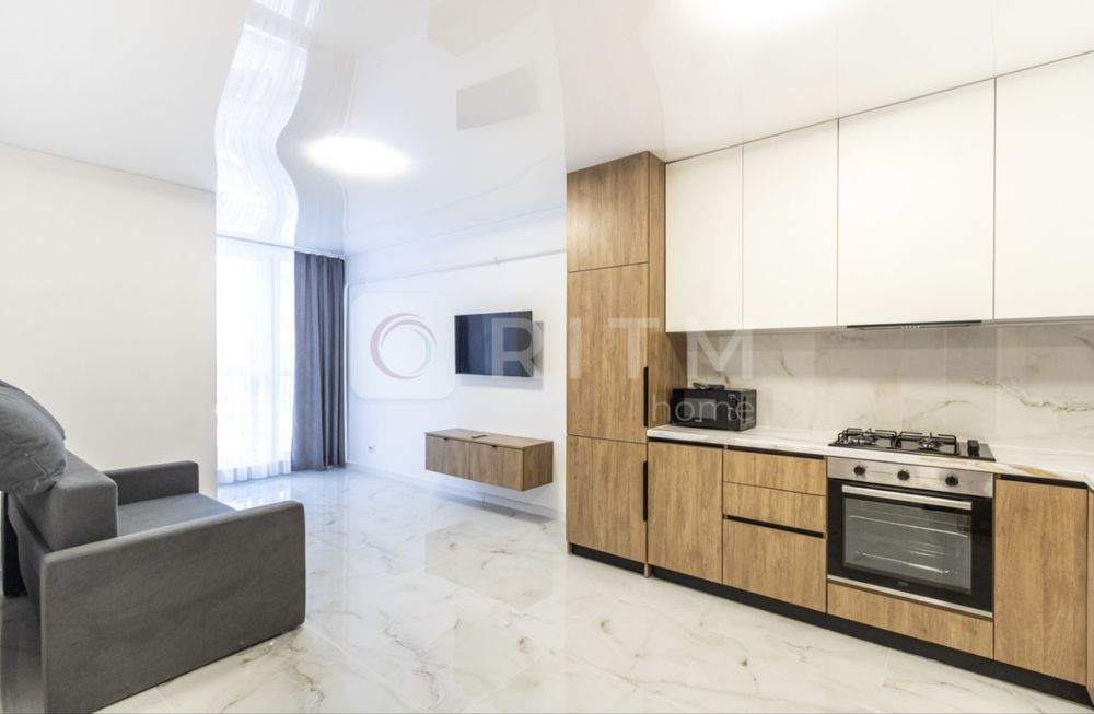 Оренда 1к+кухня студія