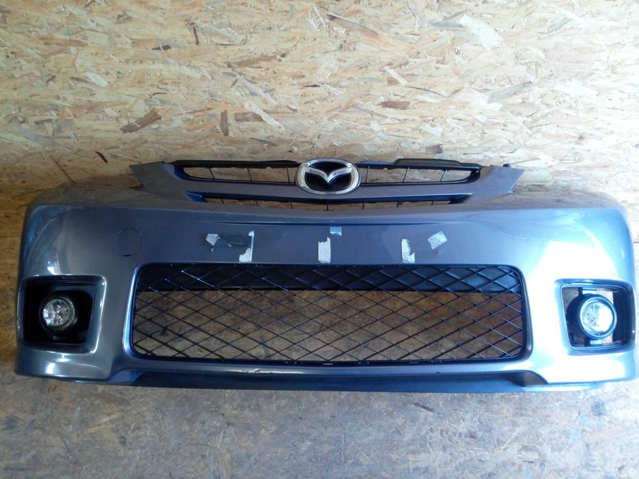 Mazda 5 zderzak lift FL przód kolor C235 halogeny grill oryginał