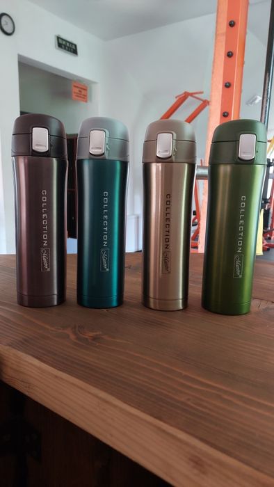 Термос металевий Maestro collection 450мл з фіксатором