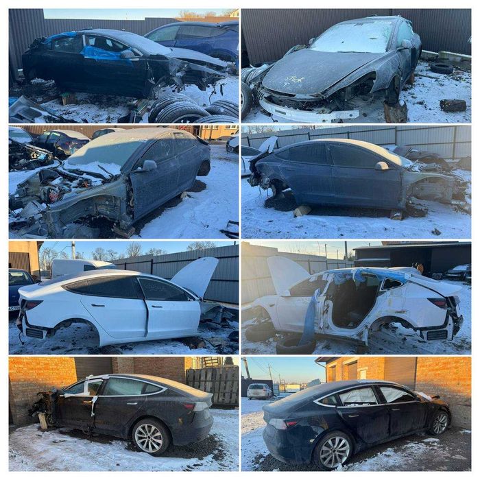 Батарея Tesla Model 3 Y 55 60 75 82 кВт