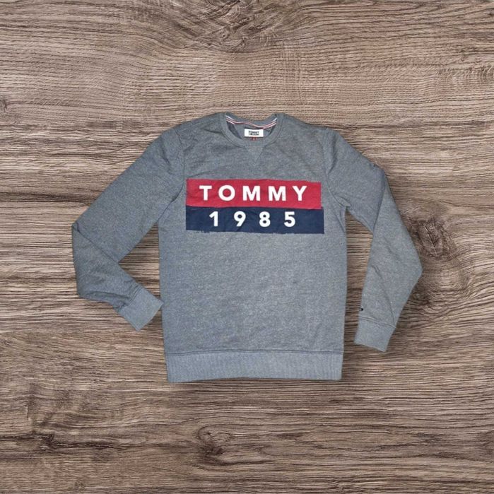 Bluza Tommy Jeans 1985 S szara