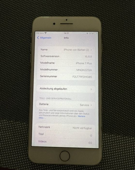 iPhone 7 Plus 32GB – 85€