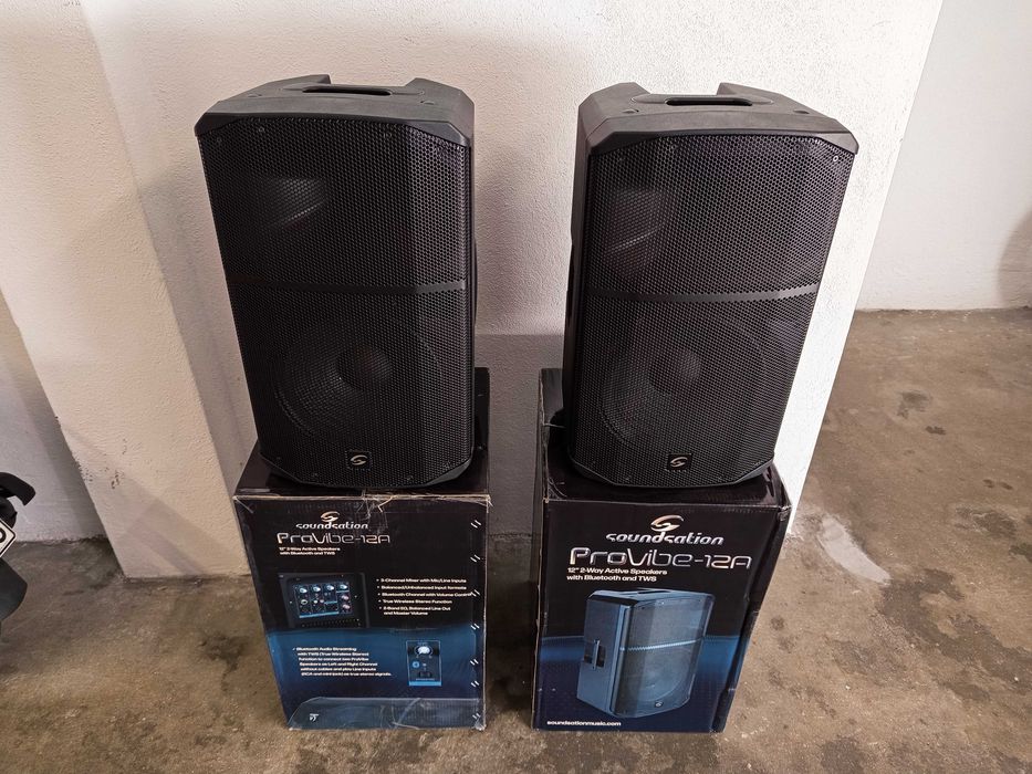 Colunas Active Soundsation 880W/Novas