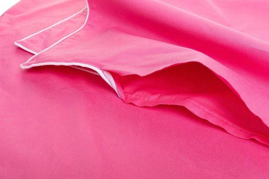 Wsyp Na Poduszkę Bawełna Andrychowski Różowy 70x80