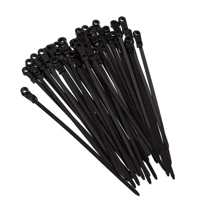 Opaski uciskowe kablowe trytytki 3,5x150x4mm 50sztuk