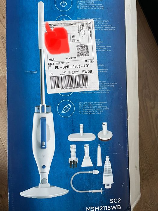 Nowy mop parowy Midea