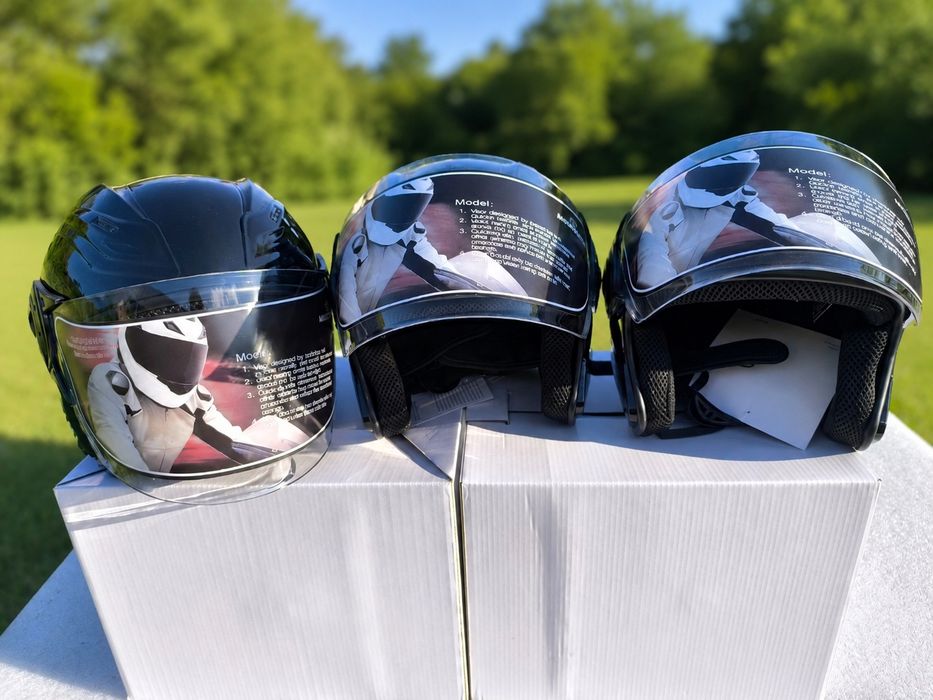 Kaski motocyklowe - Skuter/Quad (wszystkie rozmiary)