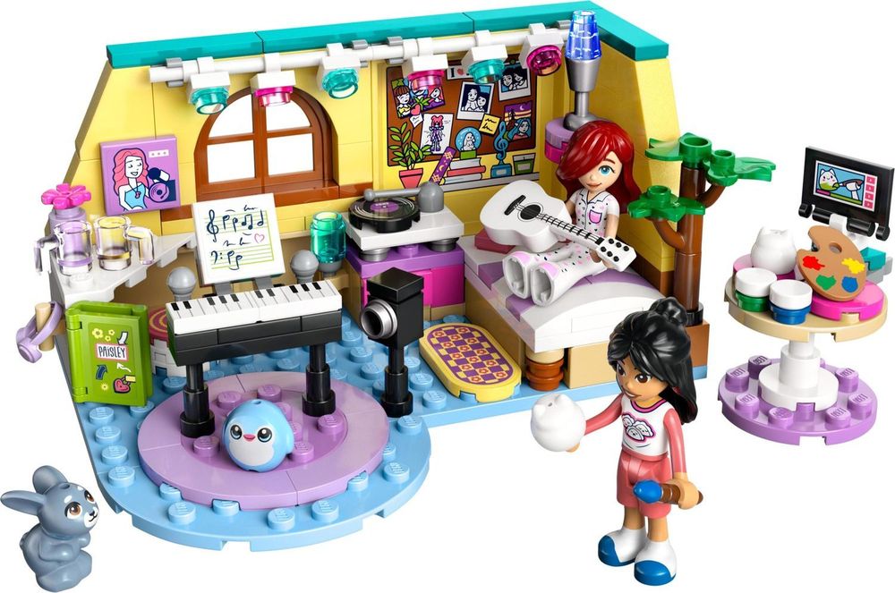 KLOCKI LEGO pokój artystki 199 elementów figurki 6 lat