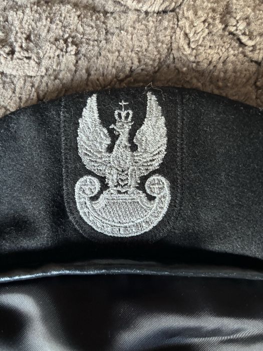 Beret czarny WP