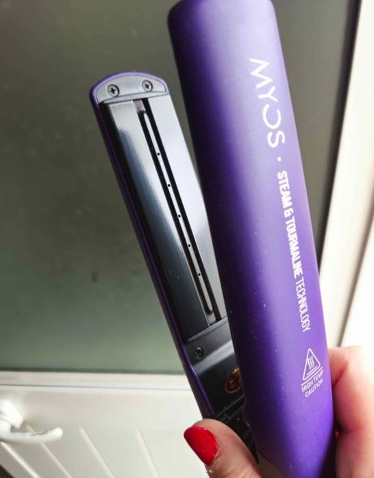 Prancha a vapor nova da myos