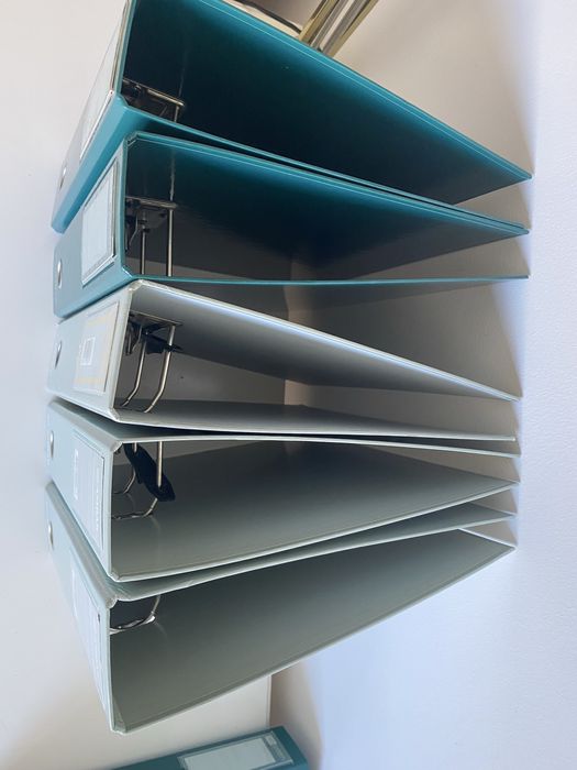 Lote 6 Pastas de arquivo Ambar