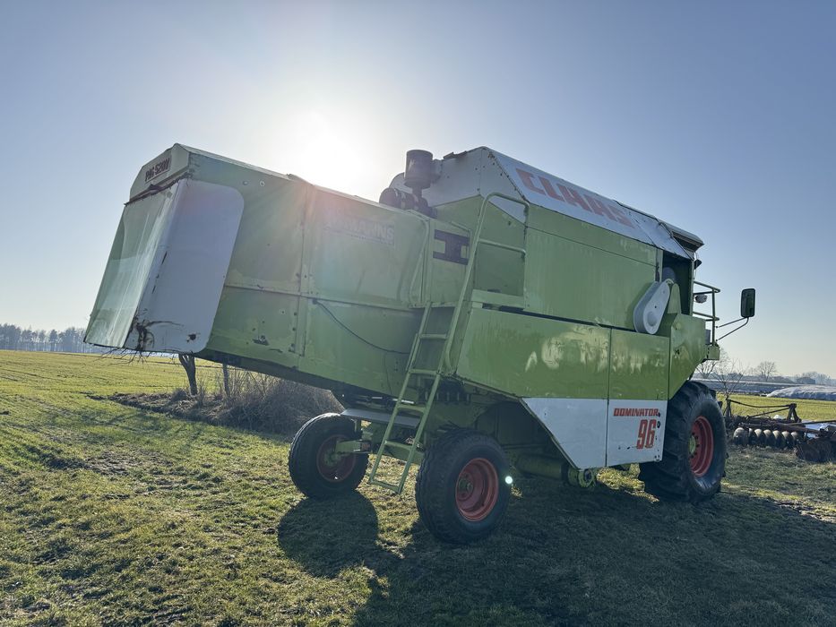 Claas Dominator 96 • Hydrostat • Silnik Mercedes • Heder 4,5 m + wózek