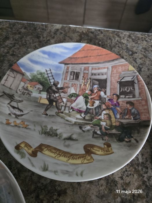 Talerze na sciane świetne