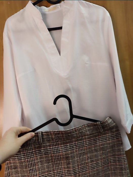 Міні спідниця на підкладці + блузка в подарунок