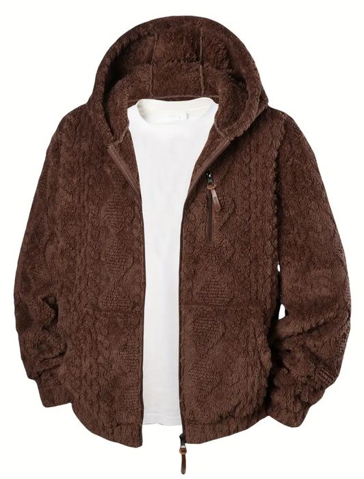 Чоловіча кофта  тепла хутряна  Унісекс S M L XL