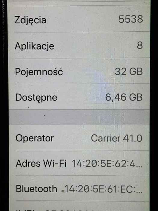IPhone SE Oryginalna ładowarka 1 właściciel 2018
