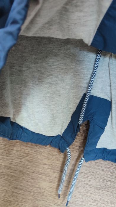 Niebieska kurtka parka rozmiar XL