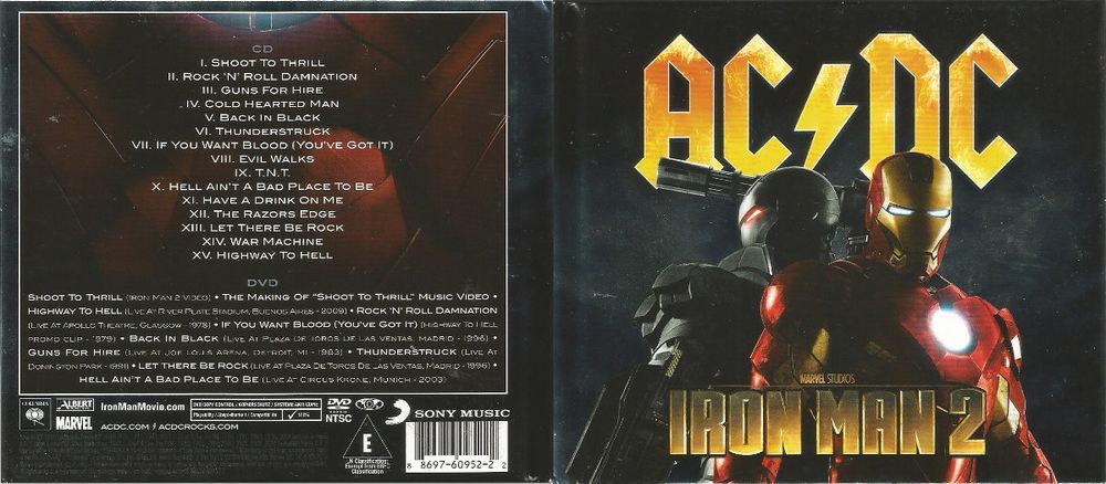 AC/DC - Iron Man 2 (Digibook) CD+DVD [EU]