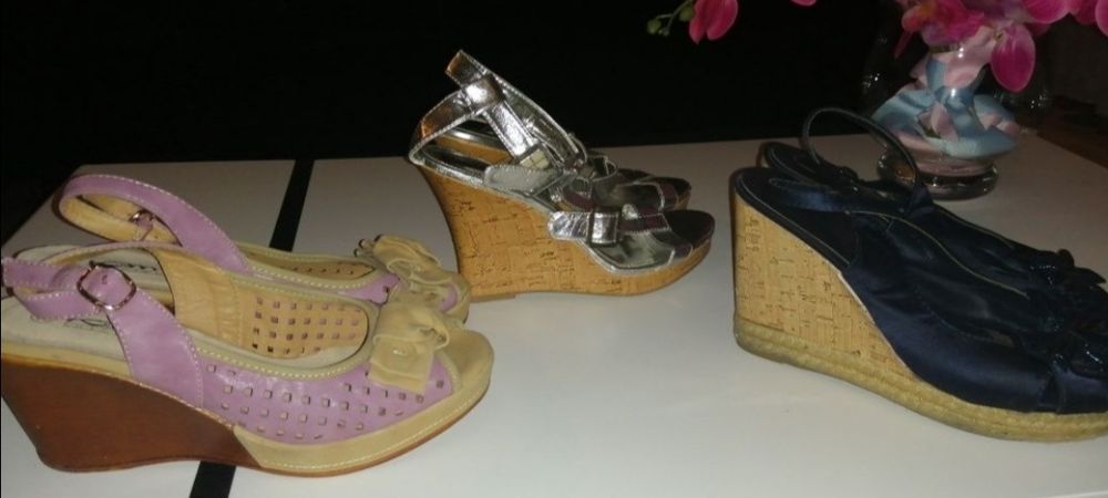 Sprzedam różne polbuty sandały damskie
