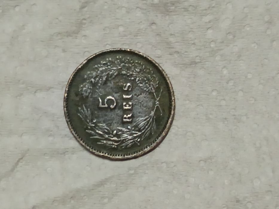 Moeda 1893 5 reis
