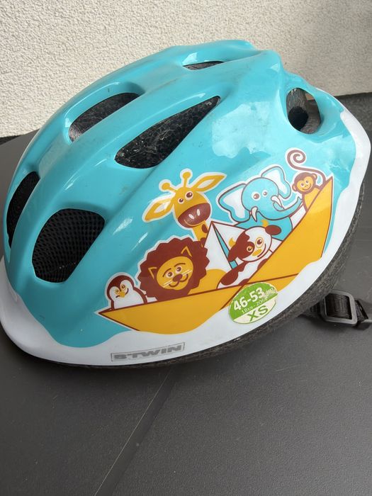 Kask BTWIN niebieski XS