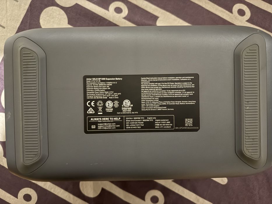 Anker Акумулятор Solix Bp1000, 1056 Wh