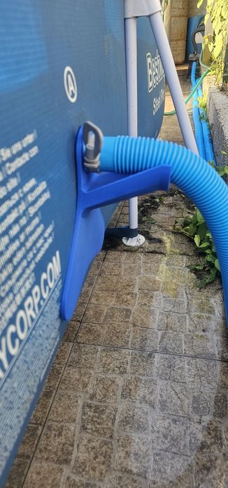 Piscinas bico saia/entrada/ suporte de mangueira