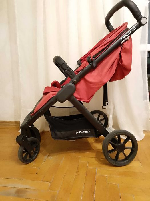 Візок, Еlcamino, dynamic, прогулянковий, коляска, червоний